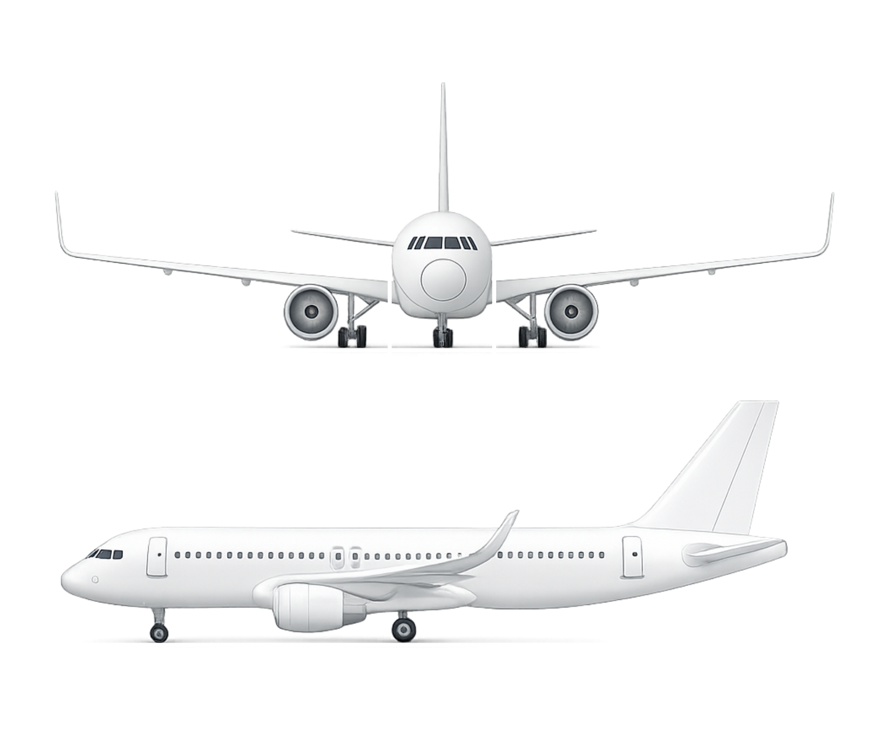 Medidas de la aeronave